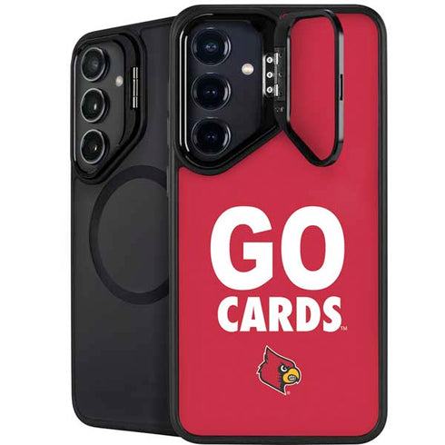 University of Louisville Go Cards Galaxy S24 Kickstand Case
